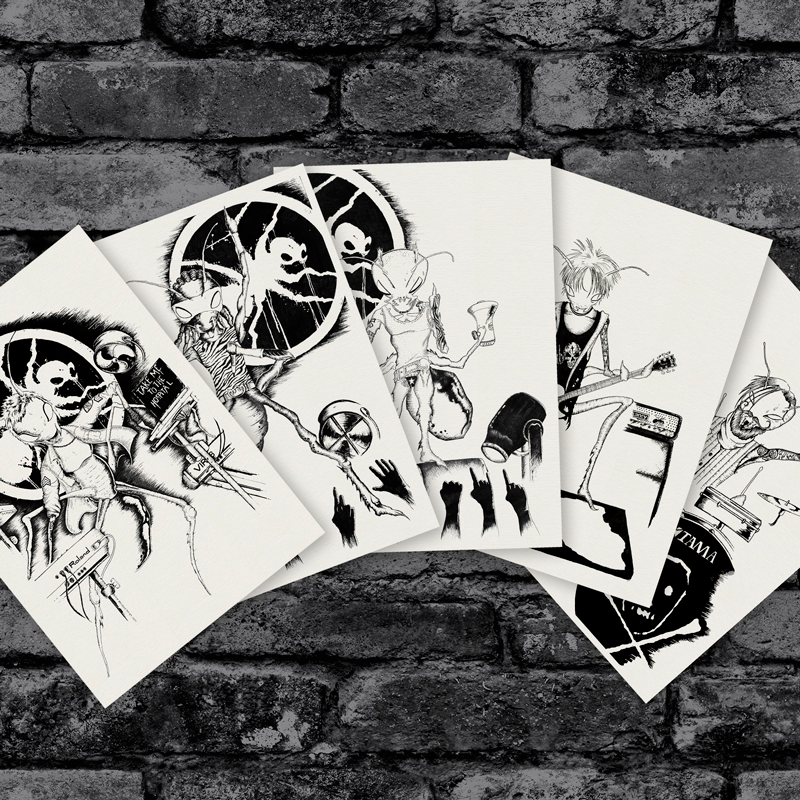 Pack Láminas Copia de Originales The Prodigy — Metamorphosis (Acts 01–05) - Imagen 2