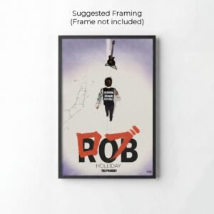 Póster Rob Holliday The Prodigy Guitar Master